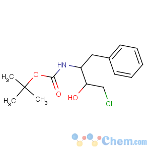 CAS No:162536-40-5 tert-butyl N-[(2S,3R)-4-chloro-3-hydroxy-1-phenylbutan-2-yl]carbamate