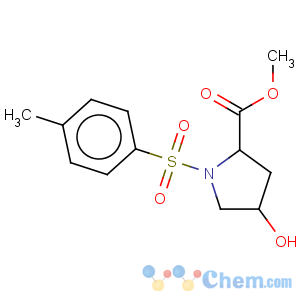 CAS No:16257-57-1 L-Proline,4-hydroxy-1-[(4-methylphenyl)sulfonyl]-, methyl ester, (4R)-