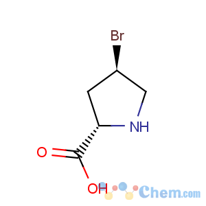 CAS No:16257-71-9 L-Proline, 4-bromo-,trans- (9CI)