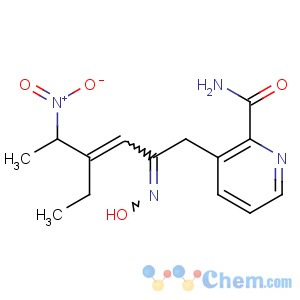 CAS No:162626-99-5 3-(4-ethyl-2-hydroxyimino-5-nitrohex-3-enyl)pyridine-2-carboxamide
