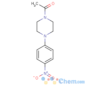 CAS No:16264-08-7 1-[4-(4-nitrophenyl)piperazin-1-yl]ethanone