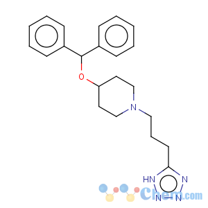 CAS No:162641-16-9 Piperidine,4-(diphenylmethoxy)-1-[3-(2H-tetrazol-5-yl)propyl]-