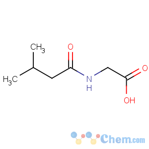 CAS No:16284-60-9 2-(3-methylbutanoylamino)acetic acid