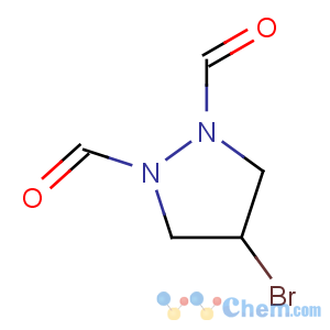 CAS No:162887-23-2 4-bromopyrazolidine-1,2-dicarbaldehyde