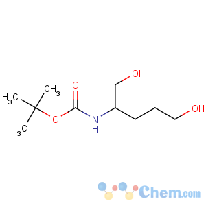 CAS No:162955-48-8 tert-butyl N-[(2S)-1,5-dihydroxypentan-2-yl]carbamate