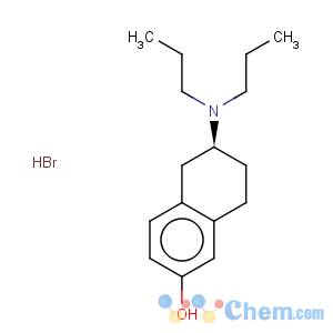 CAS No:162992-70-3 (s)-6-dipropylamino-5,6,7,8-tetrahydro-naphthalen-2-ol hydrobromide