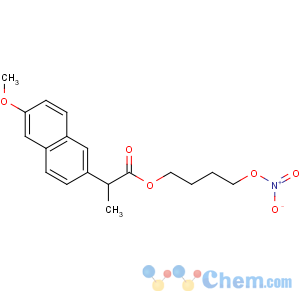CAS No:163133-43-5 4-nitrooxybutyl (2S)-2-(6-methoxynaphthalen-2-yl)propanoate