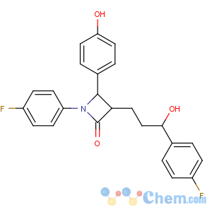 CAS No:163222-33-1 (3R,<br />4S)-1-(4-fluorophenyl)-3-[(3S)-3-(4-fluorophenyl)-3-hydroxypropyl]-4-(4-<br />hydroxyphenyl)azetidin-2-one