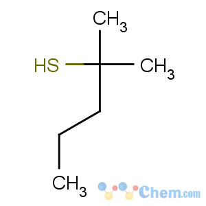 CAS No:1633-97-2 2-Pentanethiol,2-methyl-