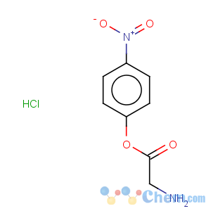 CAS No:16336-29-1 Glycine, 4-nitrophenylester, hydrochloride (1:1)