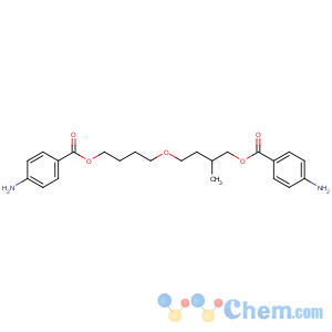 CAS No:163578-99-2 4-[4-(4-aminobenzoyl)oxy-3-methylbutoxy]butyl 4-aminobenzoate