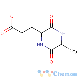 CAS No:16364-36-6 3-[(2S,5S)-5-methyl-3,6-dioxopiperazin-2-yl]propanoic acid