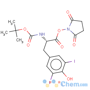 CAS No:163679-35-4 L-Tyrosine,N-[(1,1-dimethylethoxy)carbonyl]-3,5-diiodo-, 2,5-dioxo-1-pyrrolidinyl ester