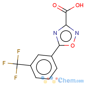 CAS No:163720-44-3 1,2,4-Oxadiazole-3-carboxylicacid, 5-[3-(trifluoromethyl)phenyl]-