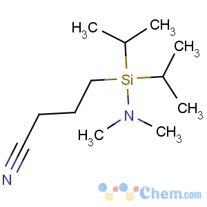 CAS No:163794-91-0 Butanenitrile,4-[(dimethylamino)bis(1-methylethyl)silyl]-