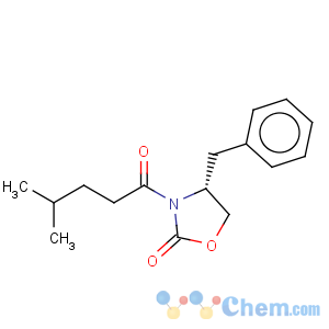 CAS No:163810-26-2 2-Oxazolidinone,3-(4-methyl-1-oxopentyl)-4-(phenylmethyl)-, (4R)-