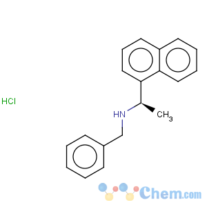 CAS No:163831-65-0 1-Naphthalenemethanamine,a-methyl-N-(phenylmethyl)-,hydrochloride (1:1), (aR)-