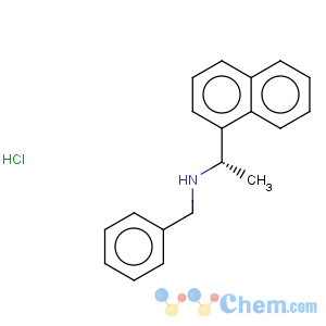 CAS No:163831-66-1 1-Naphthalenemethanamine,a-methyl-N-(phenylmethyl)-,hydrochloride (1:1), (aS)-
