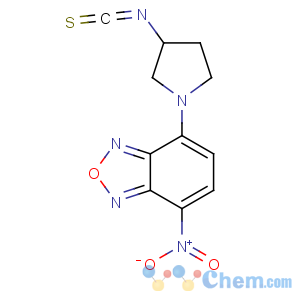 CAS No:163927-29-5 7-[(3R)-3-isothiocyanatopyrrolidin-1-yl]-4-nitro-2,1,3-benzoxadiazole