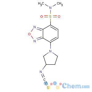 CAS No:163927-32-0 7-[(3S)-3-isothiocyanatopyrrolidin-1-yl]-N,N-dimethyl-2,1,<br />3-benzoxadiazole-4-sulfonamide