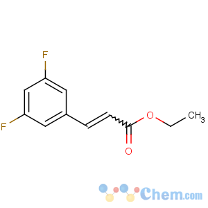 CAS No:163978-50-5 ethyl (E)-3-(3,5-difluorophenyl)prop-2-enoate