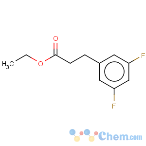 CAS No:163978-51-6 Benzenepropanoic acid,3,5-difluoro-, ethyl ester