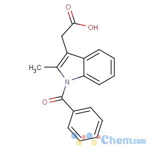 CAS No:16401-80-2 2-(1-benzoyl-2-methylindol-3-yl)acetic acid