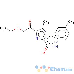 CAS No:164329-39-9 4,5-Dihydro-1,8-dimethyl-4-oxoimidazo[1,2-a]quinoxalin-2-carboxylic acid ethyl ester