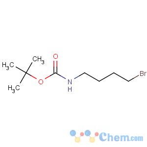 CAS No:164365-88-2 tert-butyl N-(4-bromobutyl)carbamate