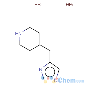 CAS No:164391-47-3 Piperidine,4-(1H-imidazol-5-ylmethyl)-, hydrobromide (1:2)