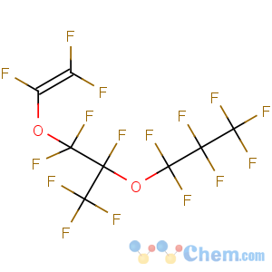 CAS No:1644-11-7 1,1,1,2,3,3-hexafluoro-2-(1,1,2,2,3,3,3-heptafluoropropoxy)-3-(1,2,<br />2-trifluoroethenoxy)propane