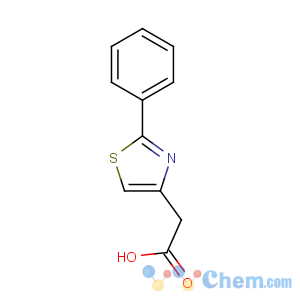 CAS No:16441-28-4 2-(2-phenyl-1,3-thiazol-4-yl)acetic acid