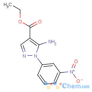 CAS No:16459-34-0 ethyl 5-amino-1-(3-nitrophenyl)pyrazole-4-carboxylate
