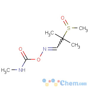 CAS No:1646-87-3 [(E)-(2-methyl-2-methylsulfinylpropylidene)amino] N-methylcarbamate