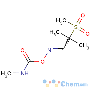 CAS No:1646-88-4 [(E)-(2-methyl-2-methylsulfonylpropylidene)amino] N-methylcarbamate
