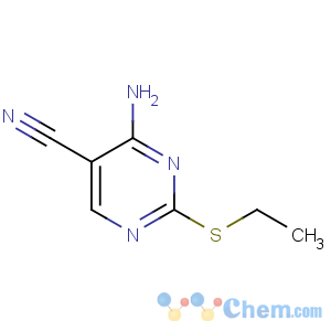 CAS No:16462-29-6 4-amino-2-ethylsulfanylpyrimidine-5-carbonitrile