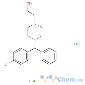 CAS No:164726-80-1 2-[4-[(4-chlorophenyl)-phenylmethyl]piperazin-1-yl]ethanol