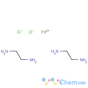 CAS No:16483-18-4 Palladium(2+),bis(1,2-ethanediamine-kN1,kN2)-, chloride (1:2)