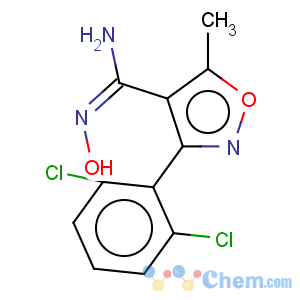 CAS No:164982-40-5 4-Isoxazolecarboximidamide,3-(2,6-dichlorophenyl)-N-hydroxy-5-methyl-