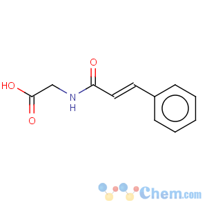 CAS No:16534-24-0 Glycine,N-(1-oxo-3-phenyl-2-propen-1-yl)-