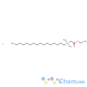 CAS No:16535-55-0 N-(2-ethoxy-2-oxoethyl)-N,N-dimethylhexadecan-1-aminium chloride