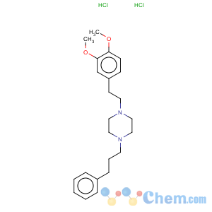 CAS No:165377-44-6 Piperazine,1-[2-(3,4-dimethoxyphenyl)ethyl]-4-(3-phenylpropyl)-, hydrochloride (1:2)