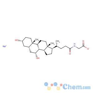 CAS No:16564-43-5 Sodium glycochenodeoxycholate