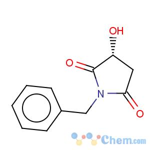 CAS No:165657-63-6 2,5-Pyrrolidinedione,3-hydroxy-1-(phenylmethyl)-, (3R)-