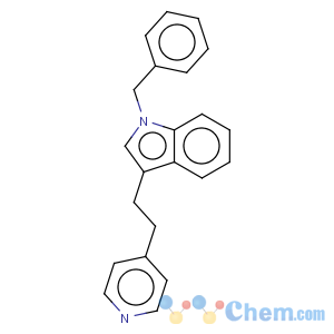 CAS No:16571-59-8 1H-Indole,1-(phenylmethyl)-3-[2-(4-pyridinyl)ethyl]-