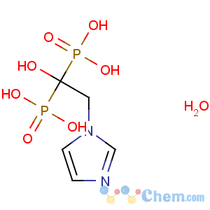 CAS No:165800-06-6 (1-hydroxy-2-imidazol-1-yl-1-phosphonoethyl)phosphonic acid