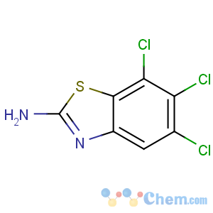 CAS No:16582-61-9 5,6,7-trichloro-1,3-benzothiazol-2-amine