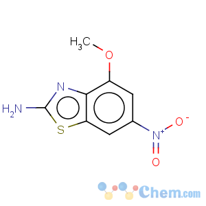 CAS No:16586-52-0 2-Benzothiazolamine,4-methoxy-6-nitro-