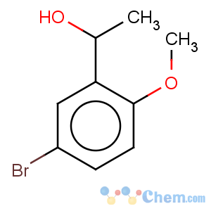 CAS No:16602-17-8 Benzenemethanol,5-bromo-2-methoxy-a-methyl-