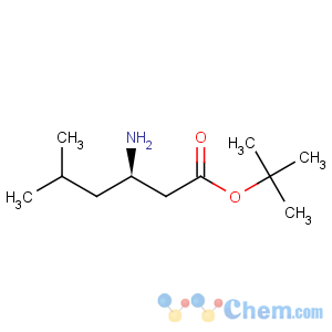 CAS No:166023-29-6 Hexanoicacid, 3-amino-5-methyl-, 1,1-dimethylethyl ester, (3R)-